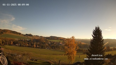 Meteorologická stanice Ješetice - říjen 2025