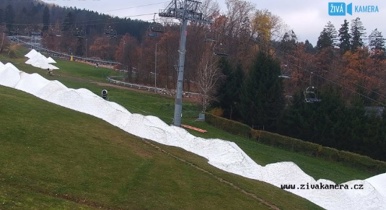 Meteorologická stanice Monínec - říjen 2025