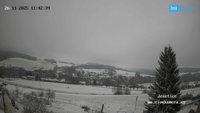 Meteorologická stanice Ješetice - listopad 2025
